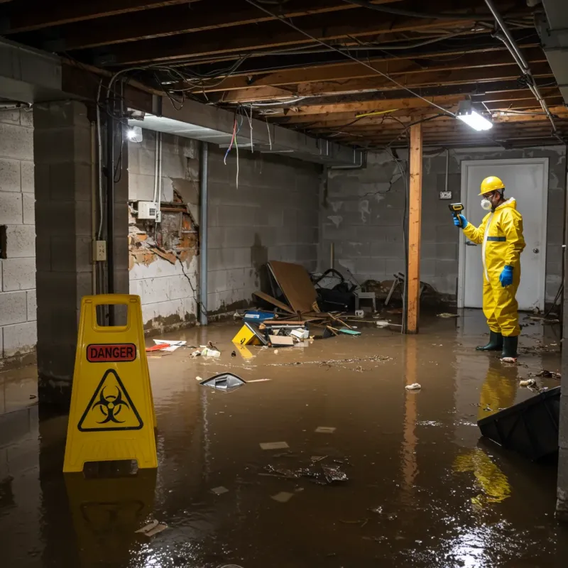 Flooded Basement Electrical Hazard in Heeia, HI Property